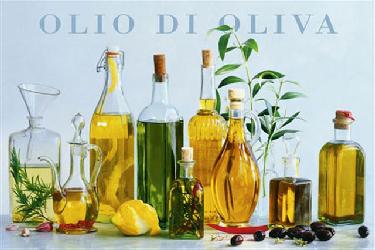 Poster - Olio di oliva Enmarcado de cuadros